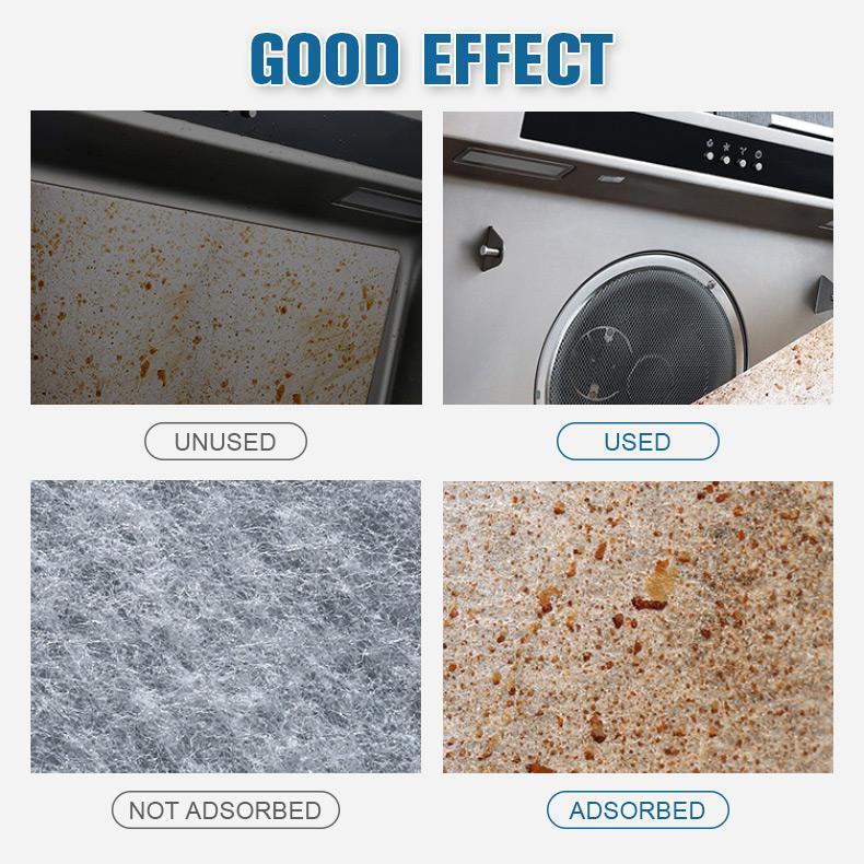 Oil-absorbing cotton kitchen range hood filter oil-absorbing paper high temperature flame retardant protective cover paper