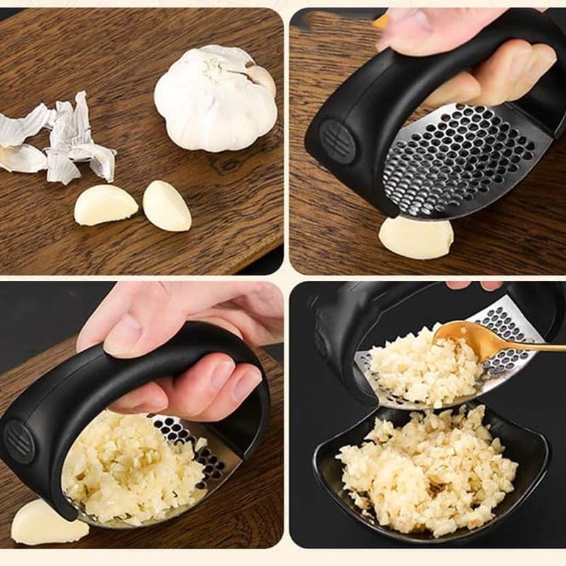 Stainless Steel Garlic Press