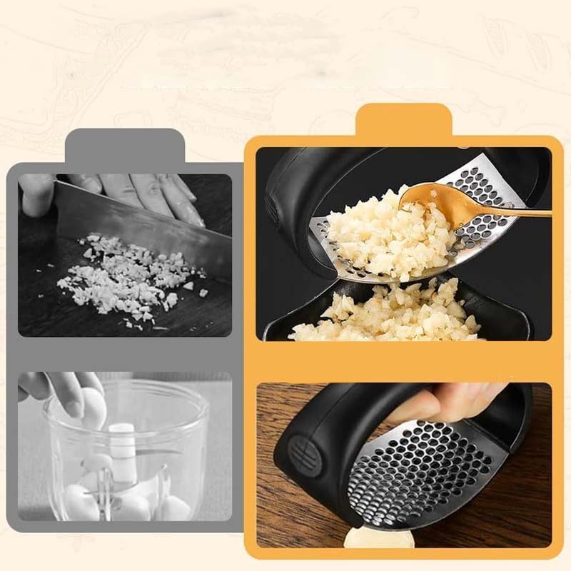 Stainless Steel Garlic Press