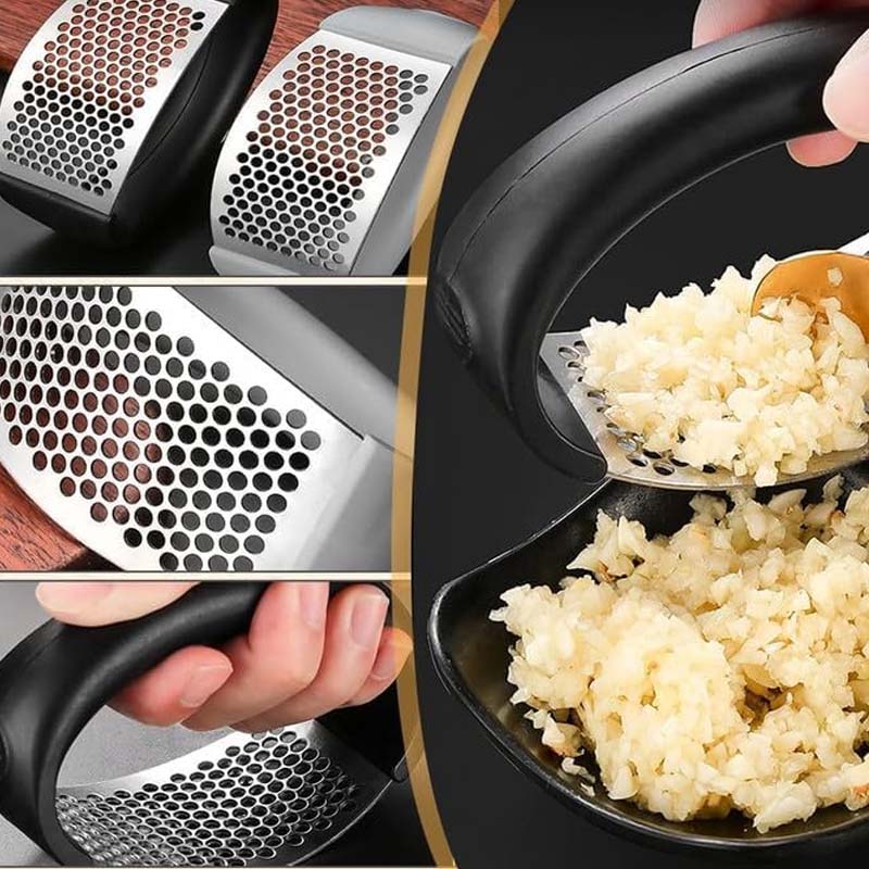 Stainless Steel Garlic Press