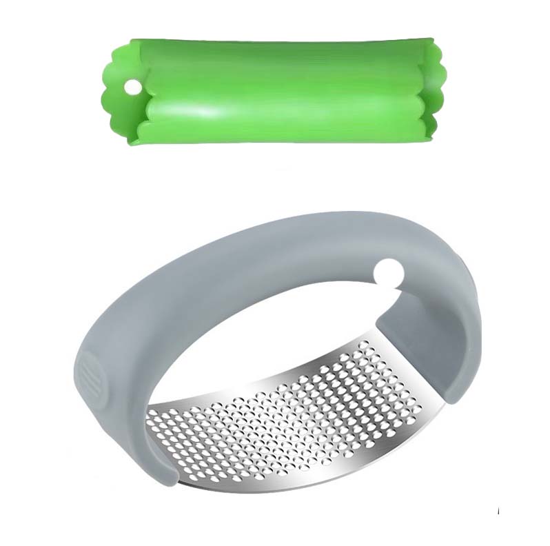 Stainless Steel Garlic Press